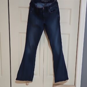 American Eagle Outfitters Dark Blue Flare Jeans